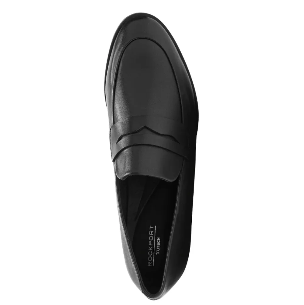 Rockport Perpetua Dec Loafers Black 8.5 - Picture 3 of 7